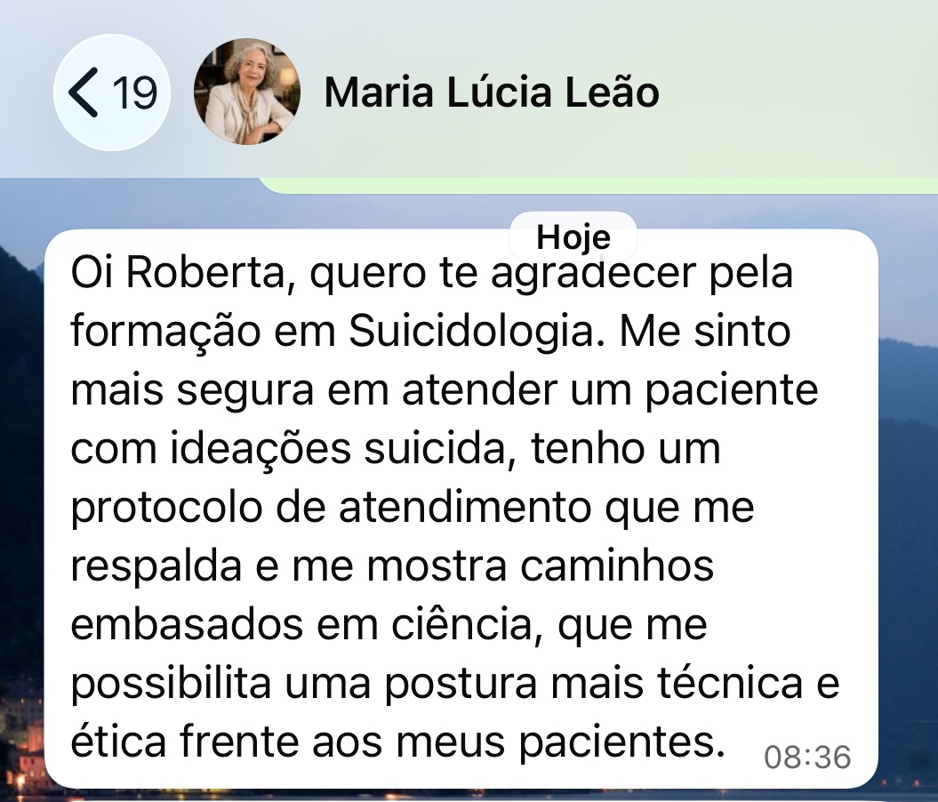 Depoimento de Maria Lúcia Leão